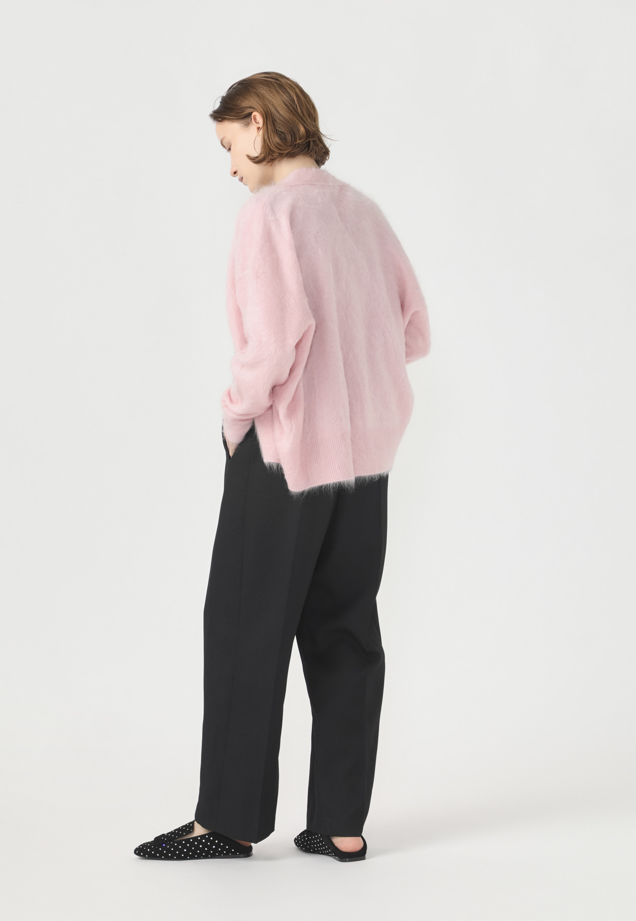 CASHMERE FUR CARDIGAN 詳細画像 Pink 4