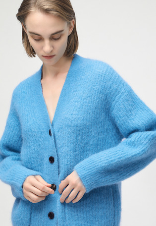 MOHAIR ALPACA CARDIGAN