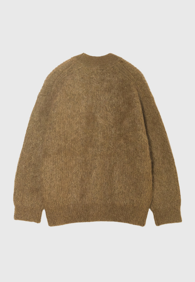 MOHAIR ALPACA CARDIGAN 詳細画像 Camel 2