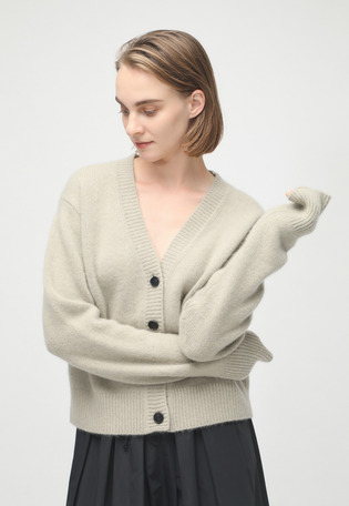 WHITE YAK COMPACT CARDIGAN