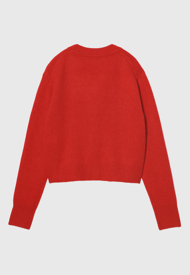 WHITE YAK COMPACT CARDIGAN 詳細画像 Red 8