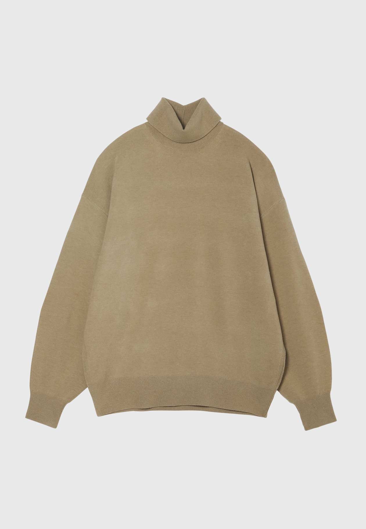 HIGH GAGE TURTLE KNIT 詳細画像 Camel 1