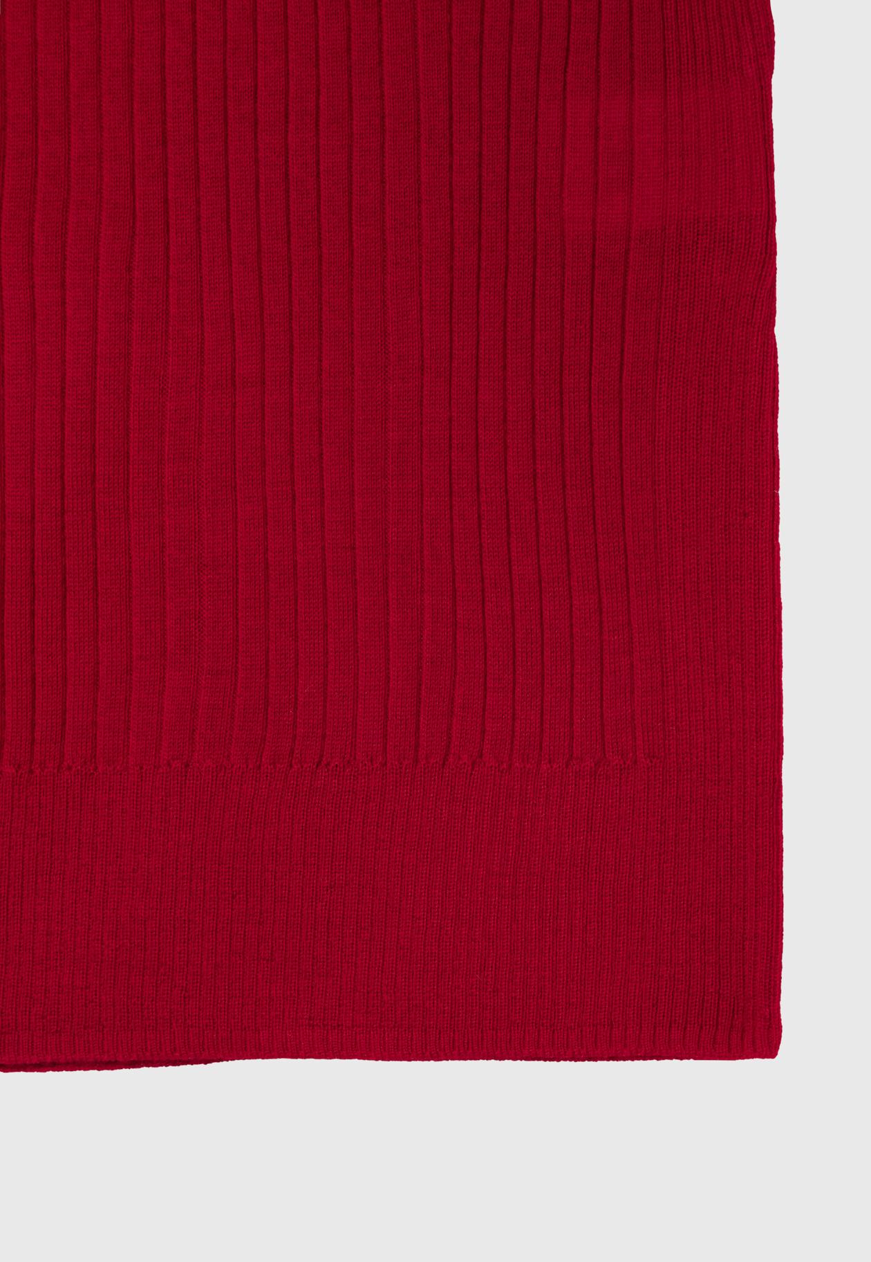 WOOL RIB TURTLE KNIT 詳細画像 Red 9