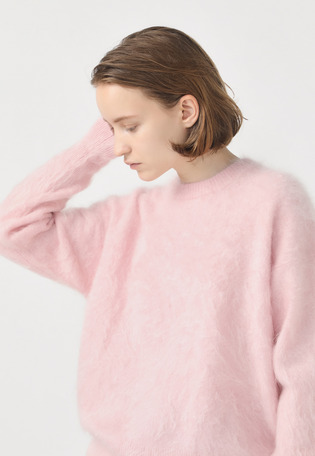 CASHMERE FUR PULLOVER