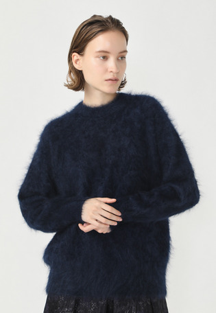 CASHMERE FUR PULLOVER