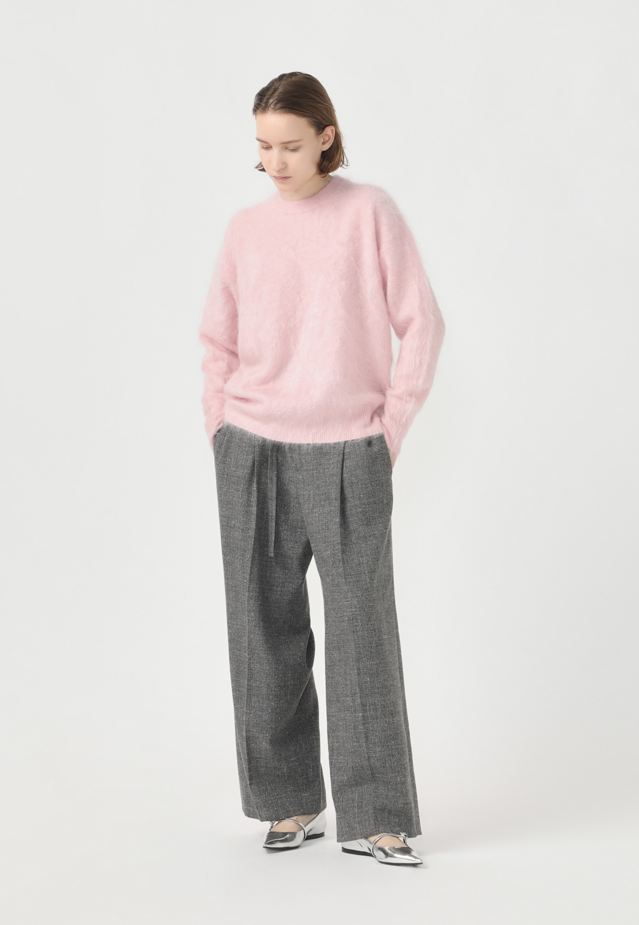 CASHMERE FUR PULLOVER 詳細画像 Pink 2