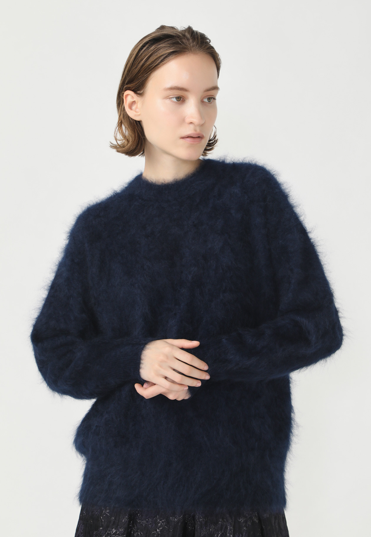 CASHMERE FUR PULLOVER 詳細画像 D.NV 1