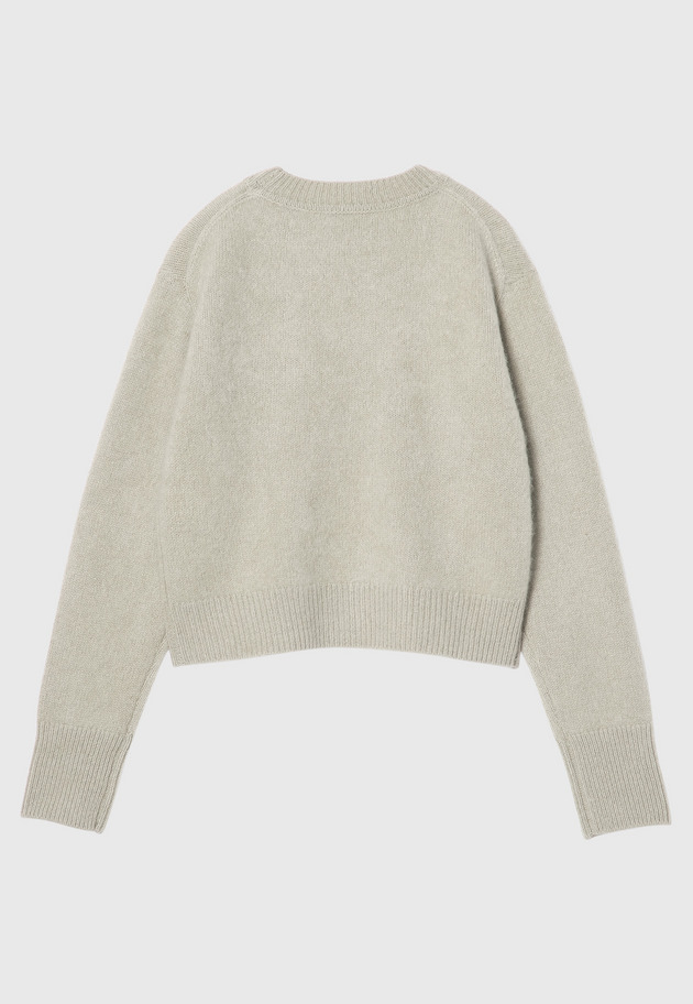 WHITE YAK COMPACT CREW NECK 詳細画像 Beige 2