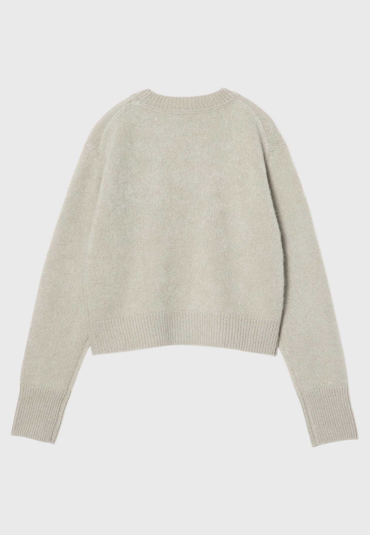 WHITE YAK COMPACT CREW NECK 詳細画像 Beige 2