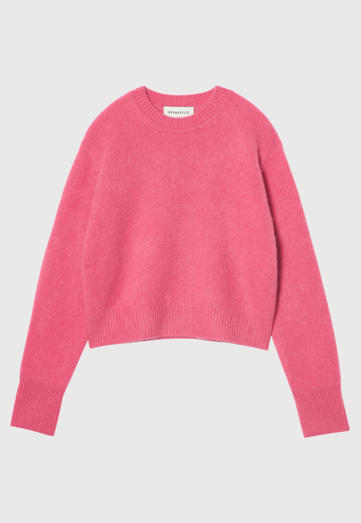 WHITE YAK COMPACT CREW NECK 詳細画像 Pink 1