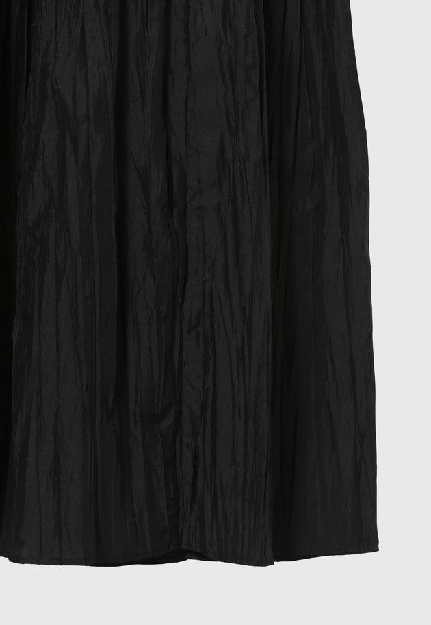 WASHER TAFFETA DRESS 詳細画像 Black 11
