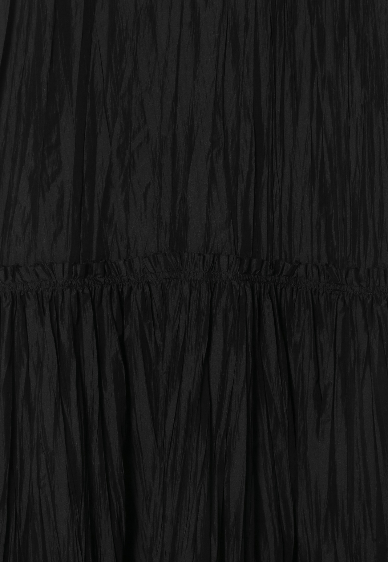 WASHER TAFFETA DRESS 詳細画像 Black 10