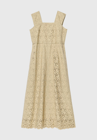 COTTON EMBROIDERY DRESS