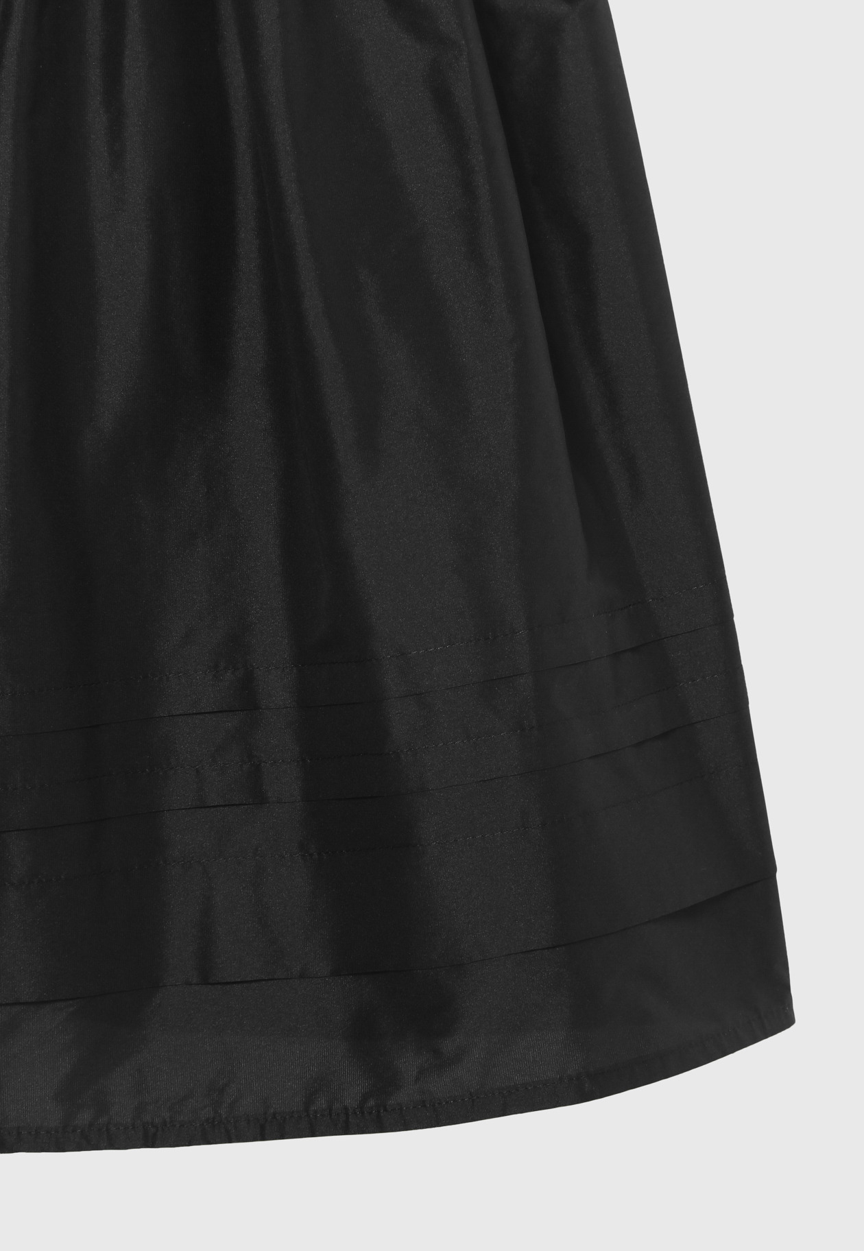 TAFFETA TUCK CAMISOLE BLOUSE / タフタタックキャミソールブラウス 詳細画像 Black 9