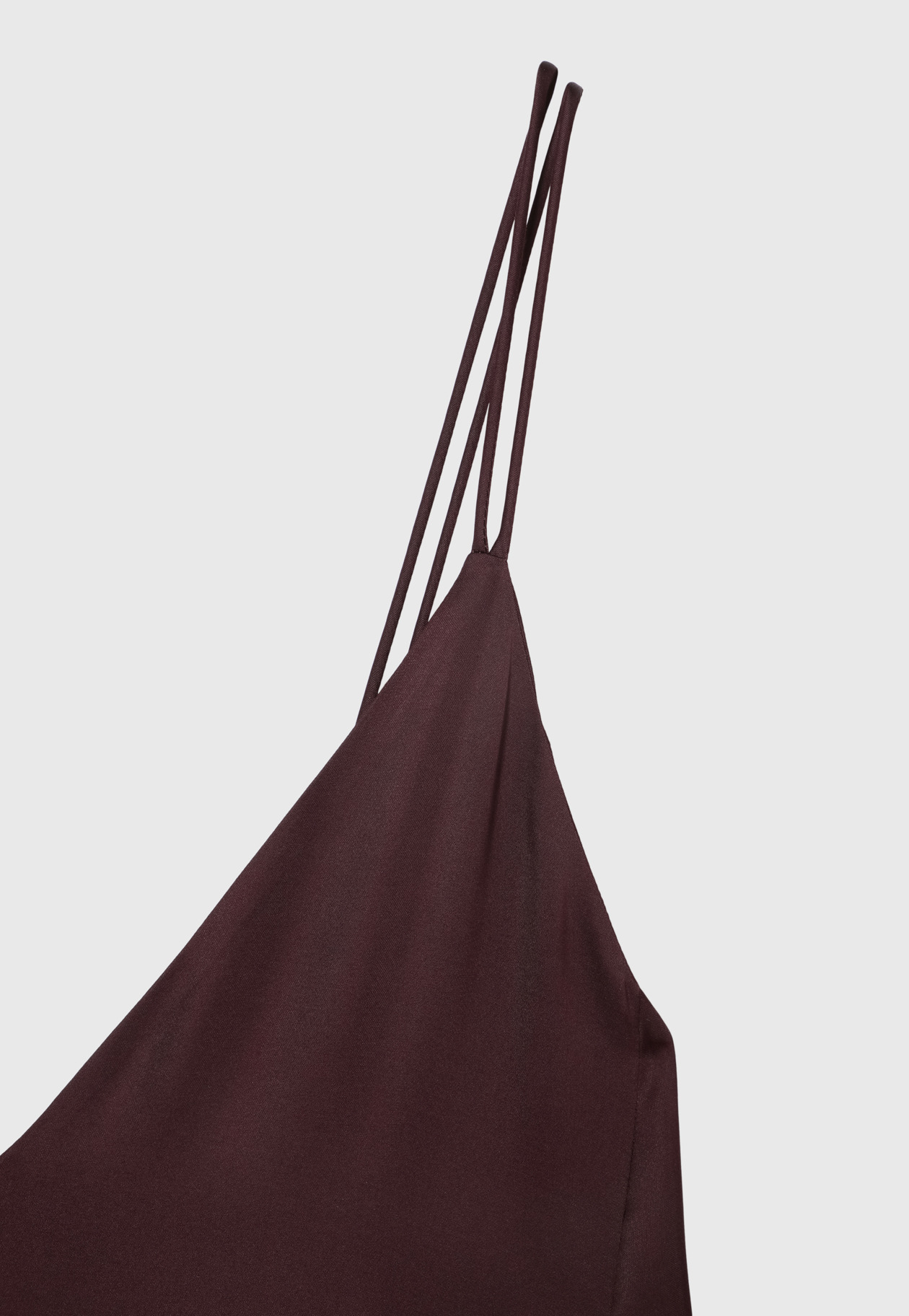 VISCOSE SATIN CAMISOLE DRESS / ヴィスコースサテンキャミソールドレス 詳細画像 Brd 4