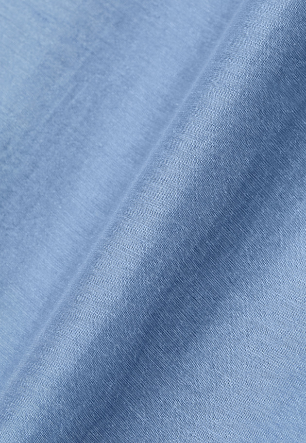 WASHABLE LINEN LACE UP DRESS / ウォッシャブルリネンレースアップドレス 詳細画像 Blue 8