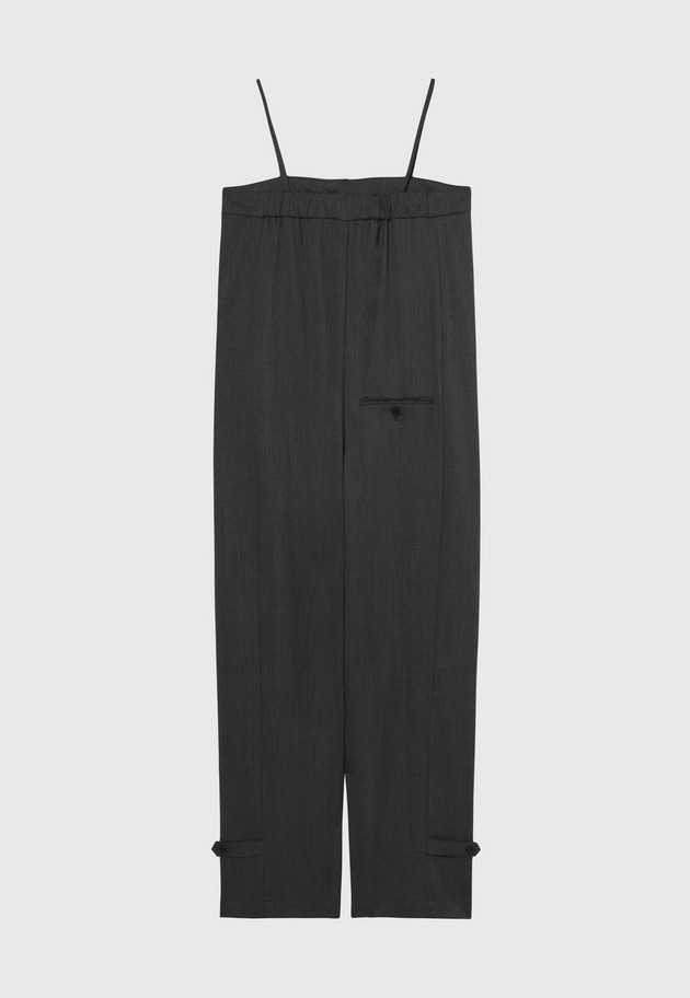 WOOL GABARDINE SALOPETTE / ウールギャバジンサロペット 詳細画像 Chcl 2
