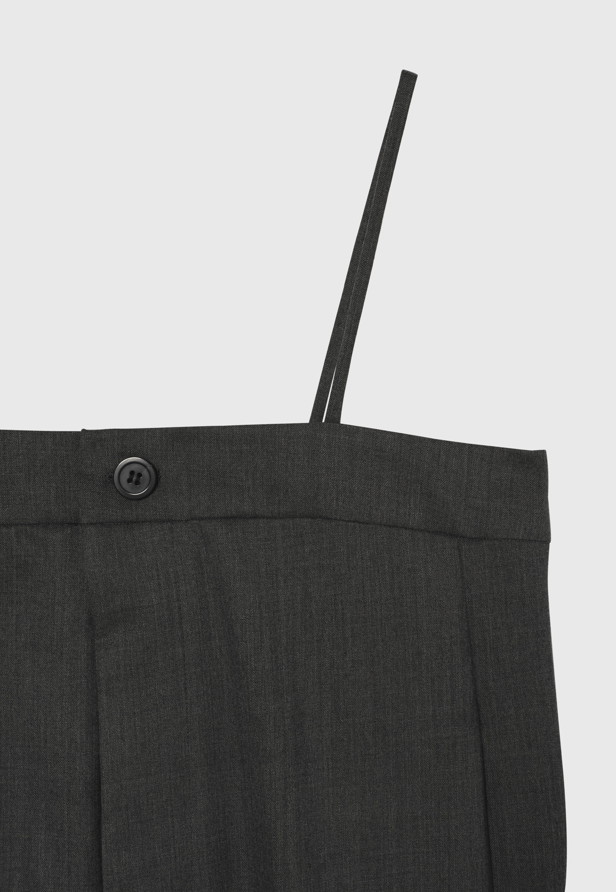 WOOL GABARDINE SALOPETTE / ウールギャバジンサロペット 詳細画像 Chcl 5