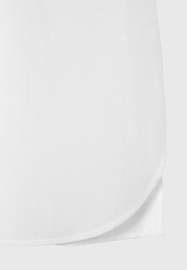 COTTON NYLON CACHE-COEUR BLOUSE / コットンナイロンカシュクールブラウス 詳細画像 White 8