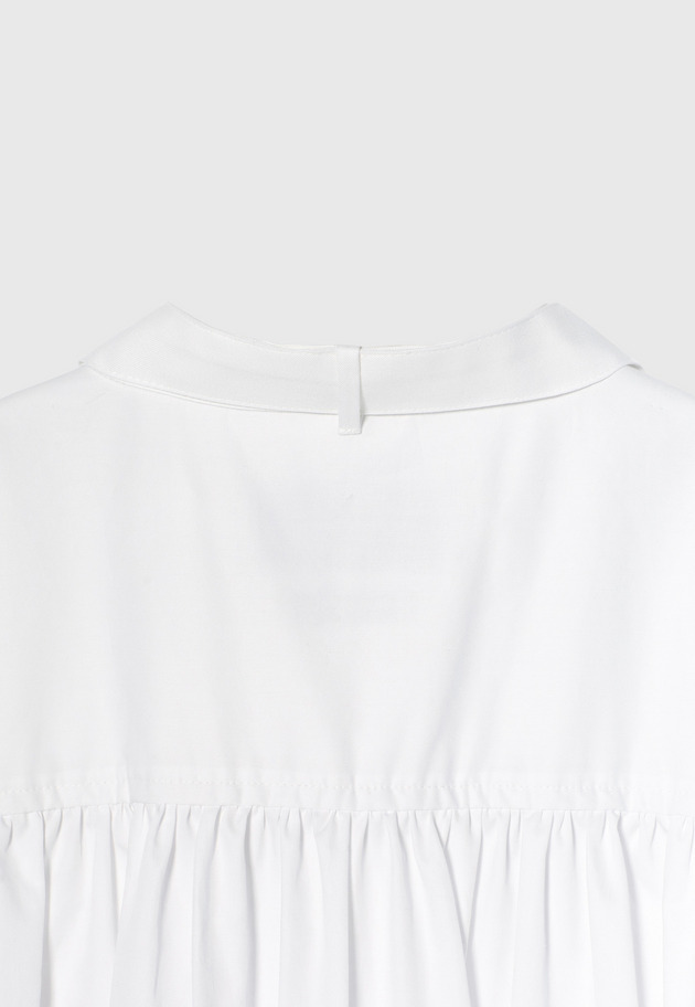 TYPEWRITER BOW NO SLEEVE BLOUSE / タイプライターボウノースリーブブラウス 詳細画像 White 14