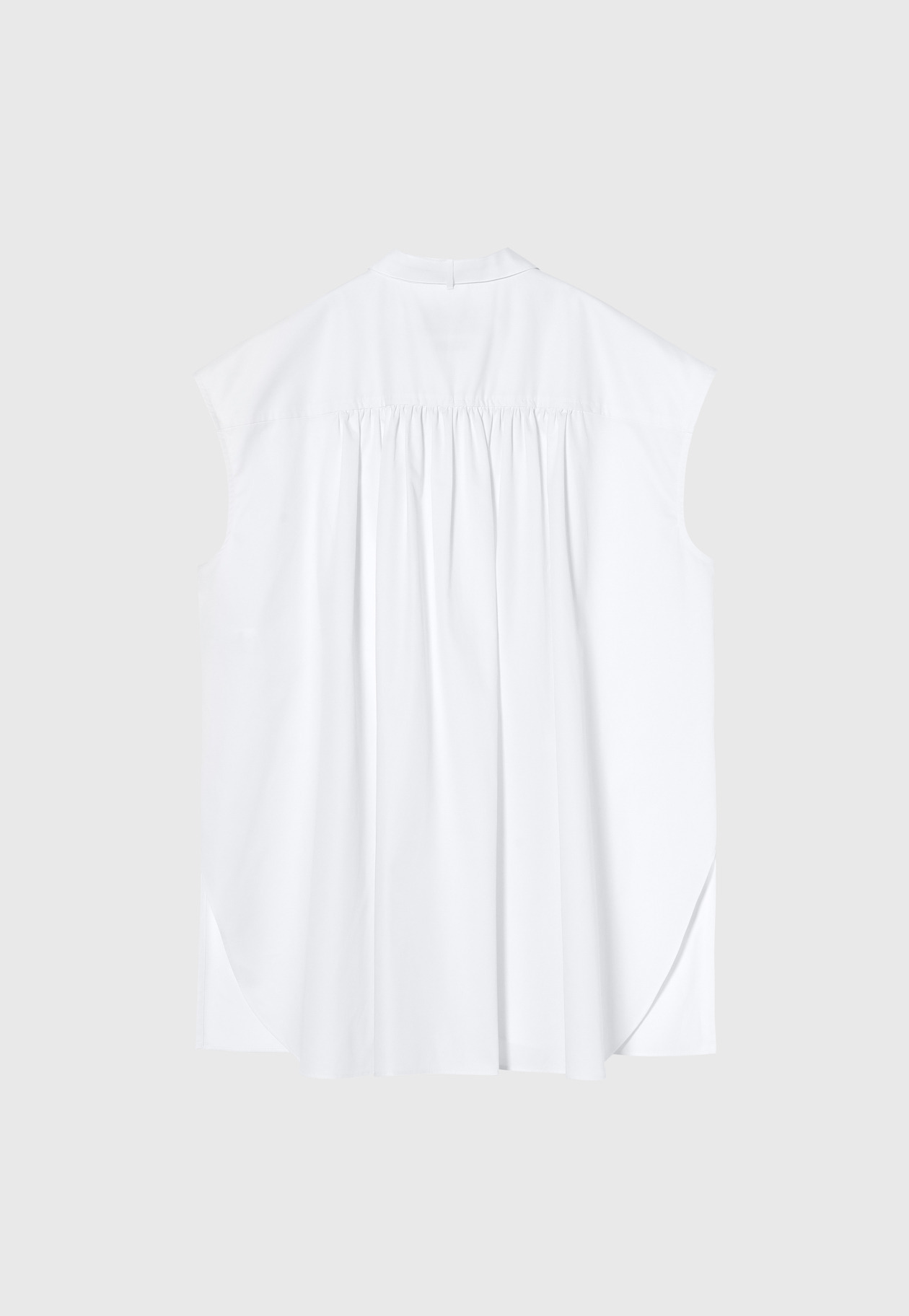 TYPEWRITER BOW NO SLEEVE BLOUSE / タイプライターボウノースリーブブラウス 詳細画像 White 10