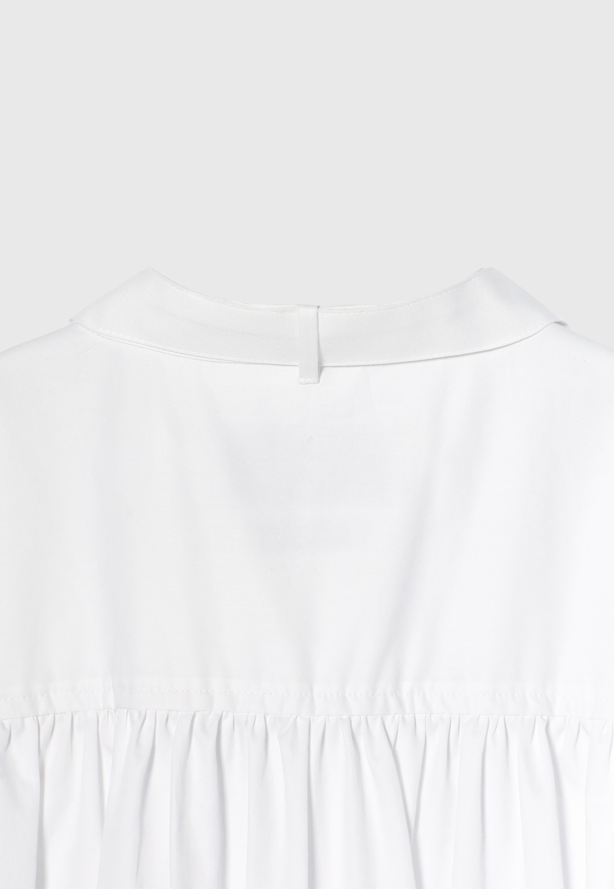 TYPEWRITER BOW NO SLEEVE BLOUSE / タイプライターボウノースリーブブラウス 詳細画像 White 14