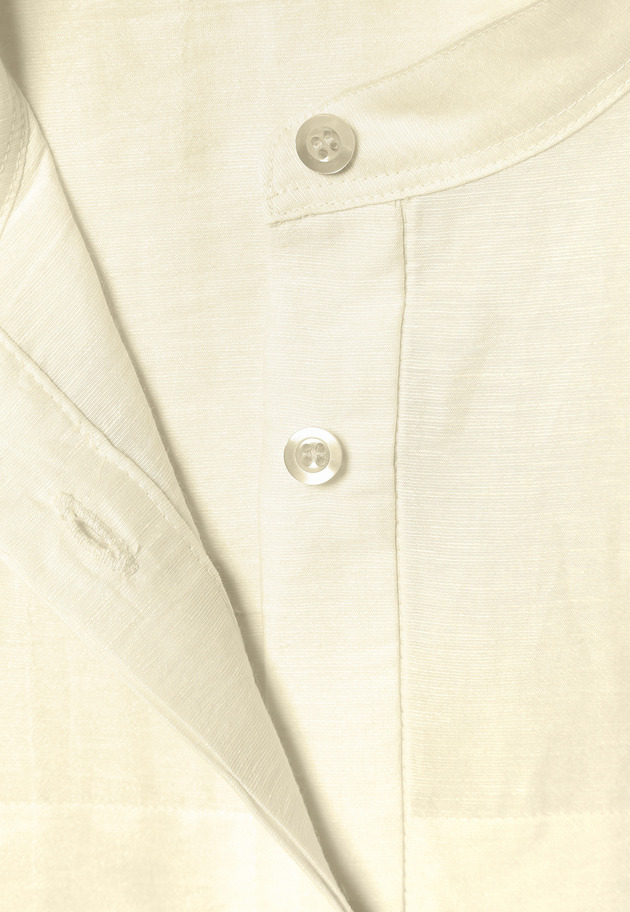 WASHABLE LINEN NO SLEEVE PEPLUM BLOUSE / ウォッシャブルリネンノースリーブペプラムブラウス 詳細画像 Cream 2