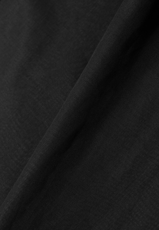 VOILE PLEATS COLLAR NO SLEEVE BLOUSE / ボイルプリーツカラーノースリーブブラウス 詳細画像 Black 3