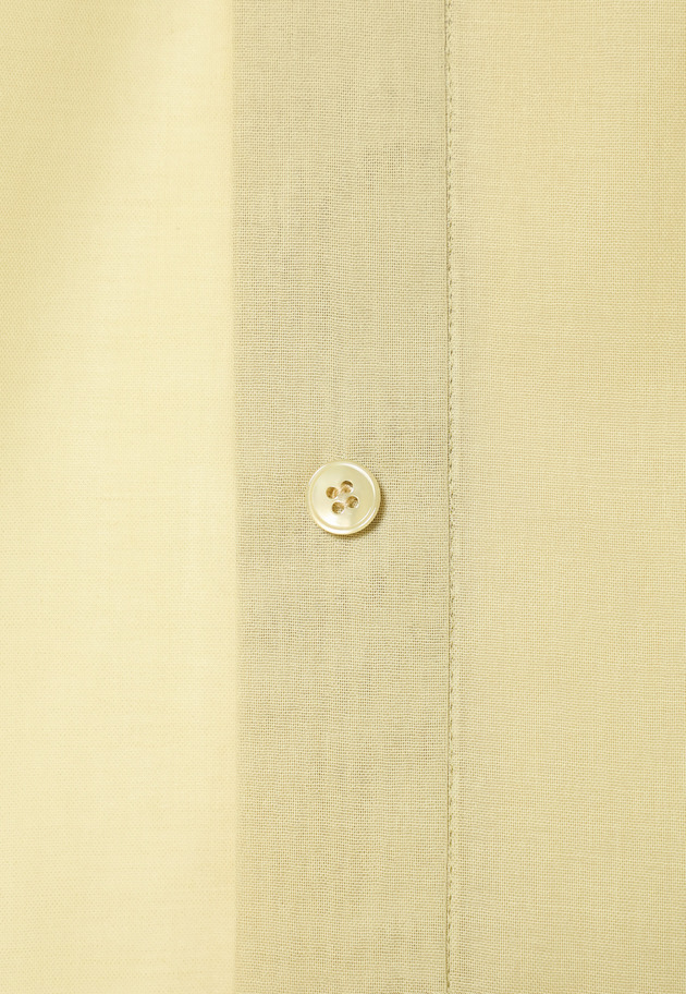 VOILE PLEATS COLLAR NO SLEEVE BLOUSE / ボイルプリーツカラーノースリーブブラウス 詳細画像 Yellow 12