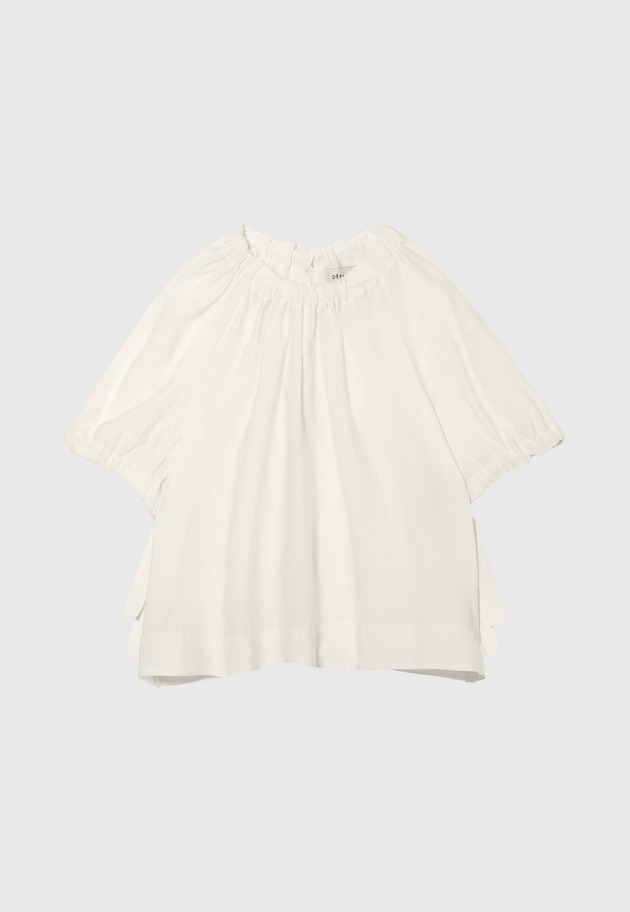 SILKY GATHERED BLOUSE / シルキーギャザーブラウス 詳細画像 OW 7