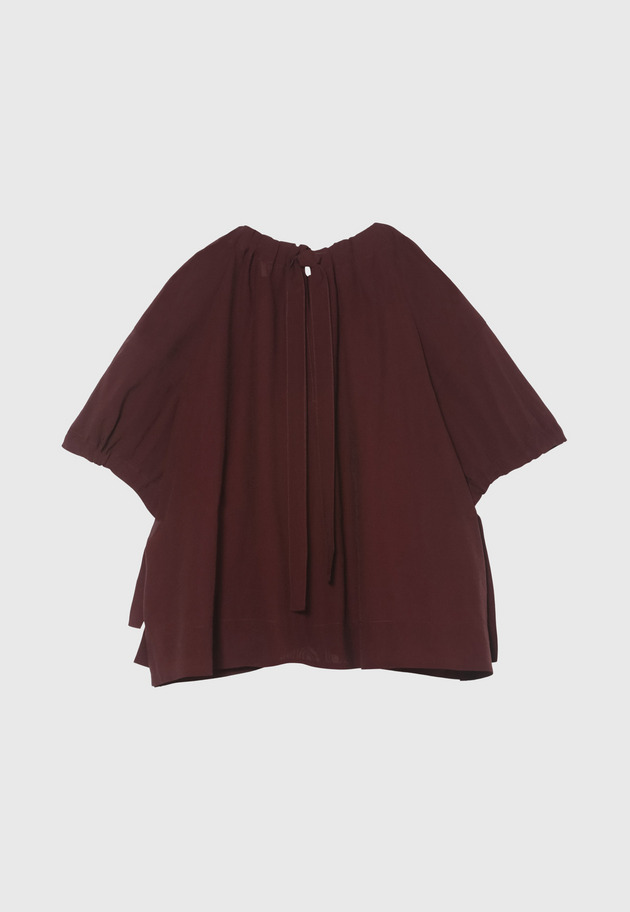 SILKY GATHERED BLOUSE / シルキーギャザーブラウス 詳細画像 Brd 3