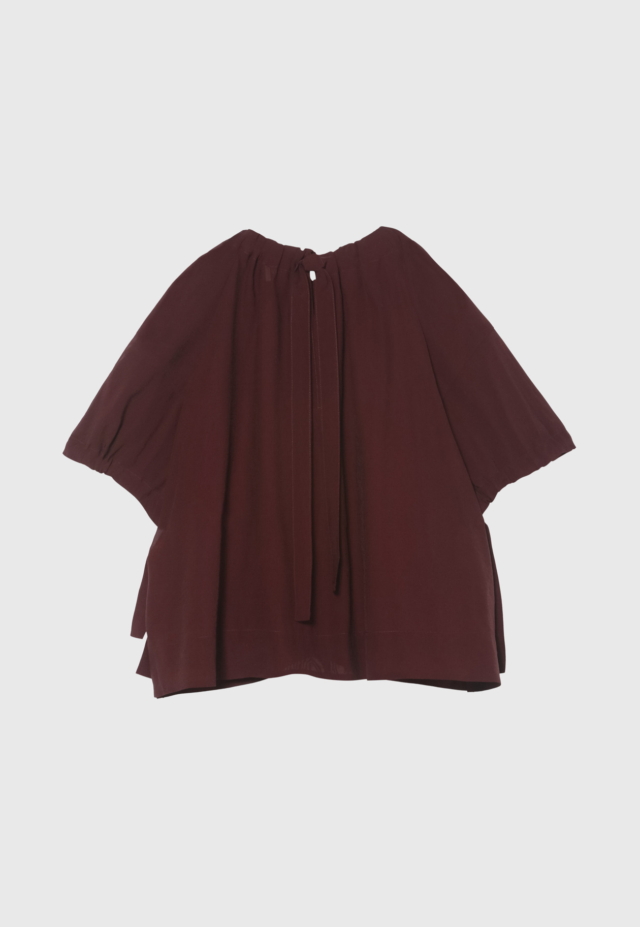 SILKY GATHERED BLOUSE / シルキーギャザーブラウス 詳細画像 Brd 3
