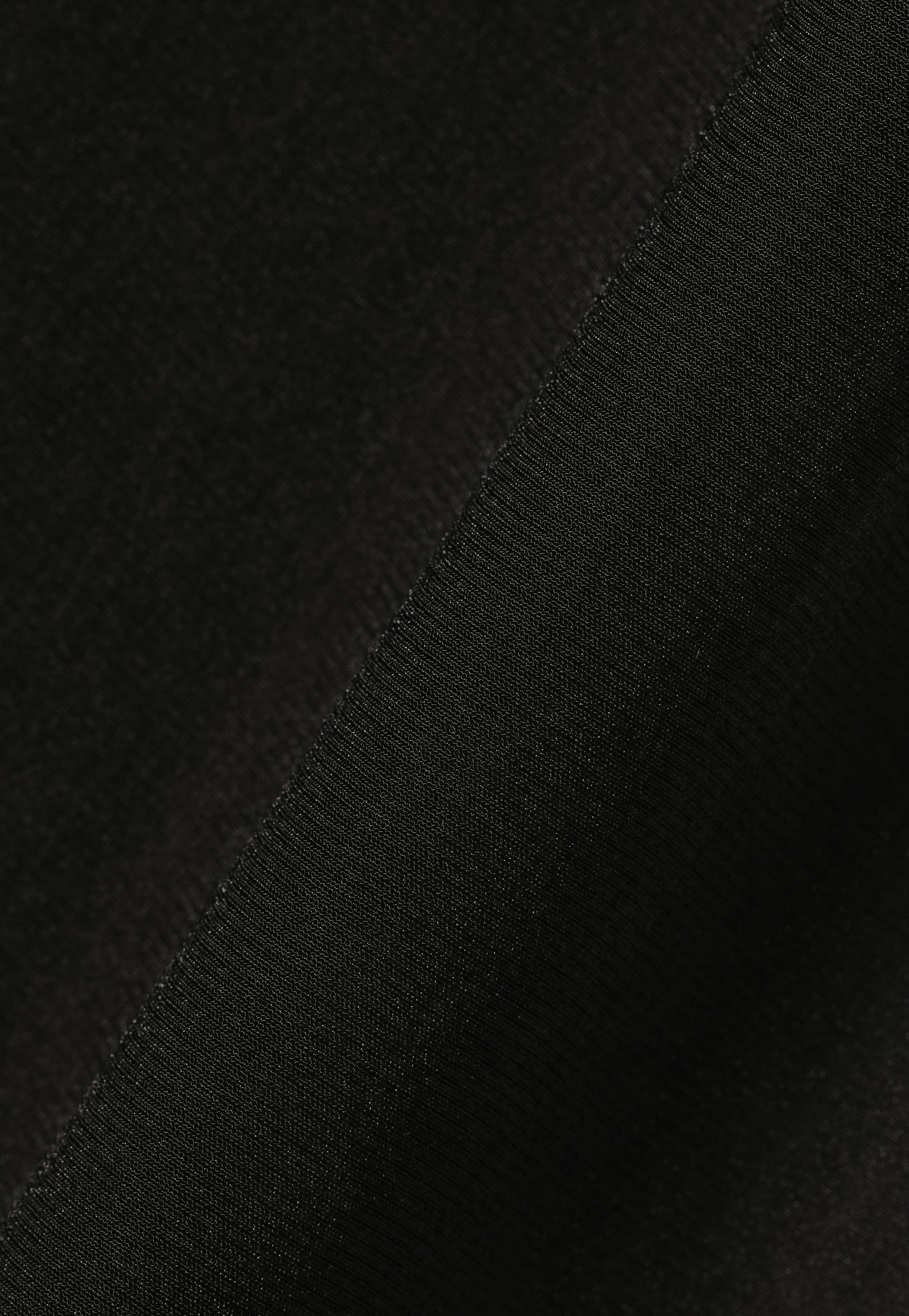 SILKY RUFFLE BLOUSE / シルキーラッフルブラウス 詳細画像 Black 2