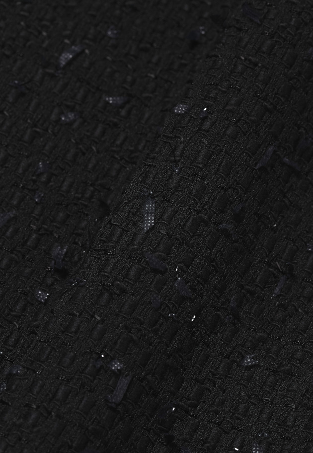 TAPE YARN TWEED PANTS / テープヤーンツィードパンツ 詳細画像 Black 12