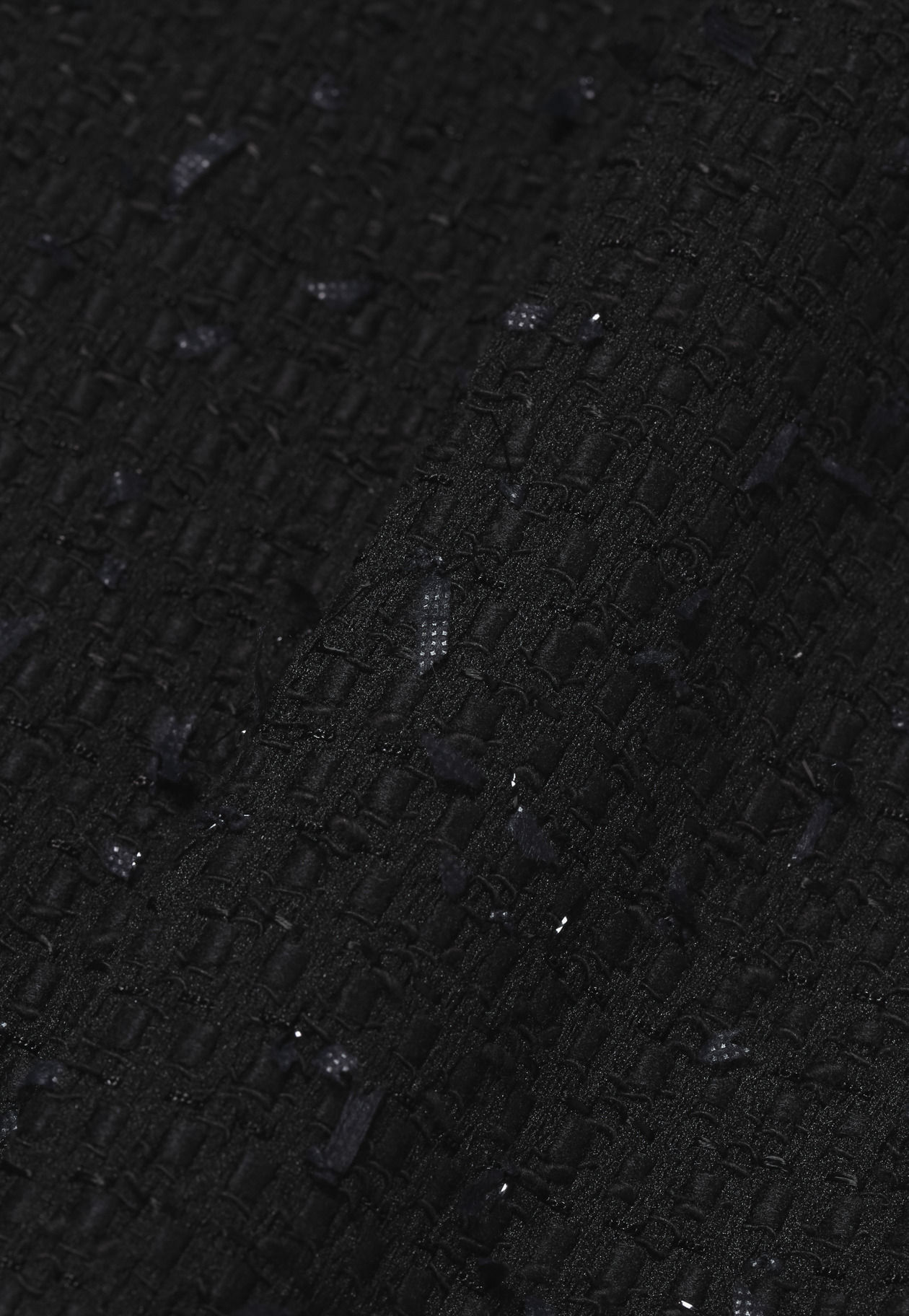 TAPE YARN TWEED PANTS / テープヤーンツィードパンツ 詳細画像 Black 12