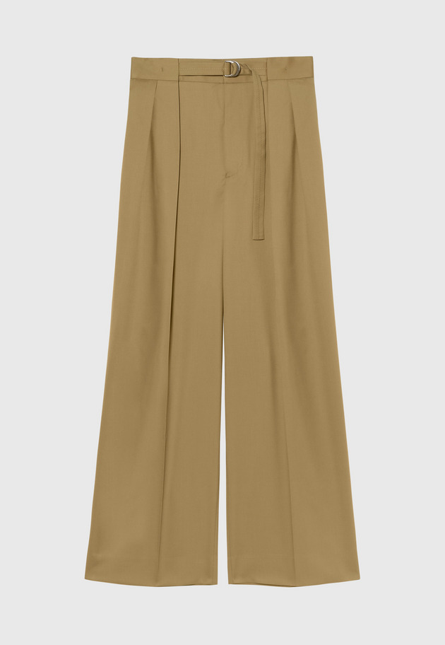 WOOL GABARDINE PANTS / ウールギャバジンパンツ 詳細画像 Camel 6