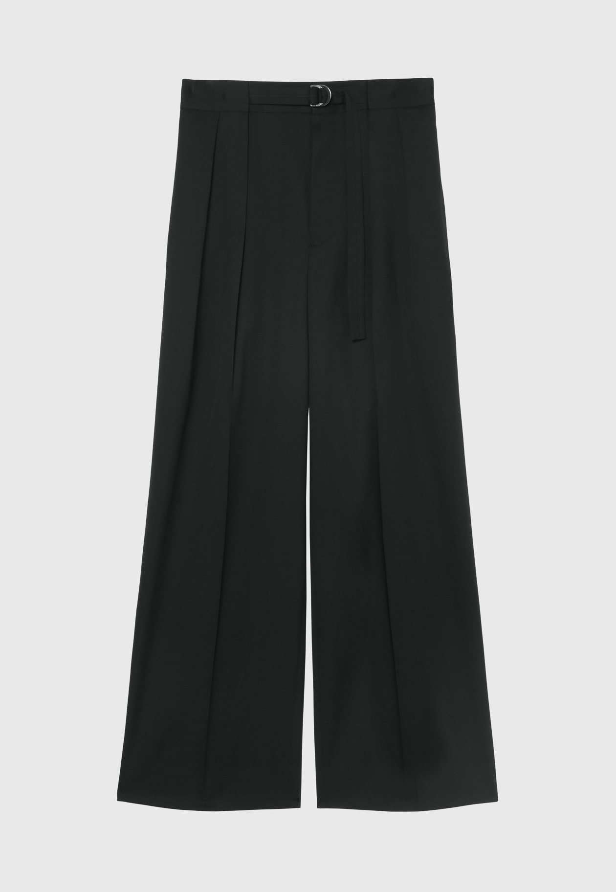 WOOL GABARDINE PANTS / ウールギャバジンパンツ 詳細画像 Black 1