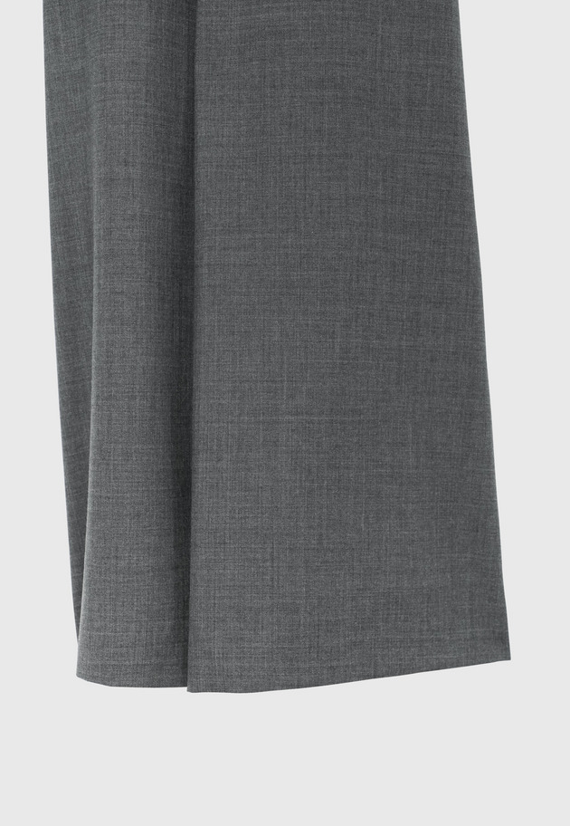 TROPICAL WOOL SUPER WIDE PANTS / トロピカルウールスーパーワイドパンツ 詳細画像 Gray 9