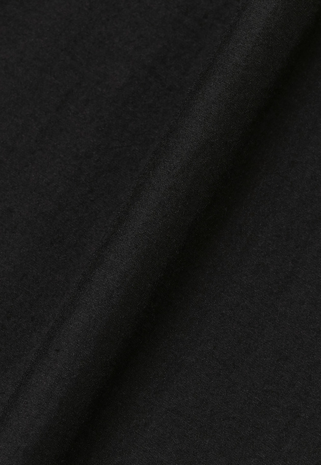 COTTON NYLON WRAP SKIRT / コットンナイロンラップスカート 詳細画像 Black 6