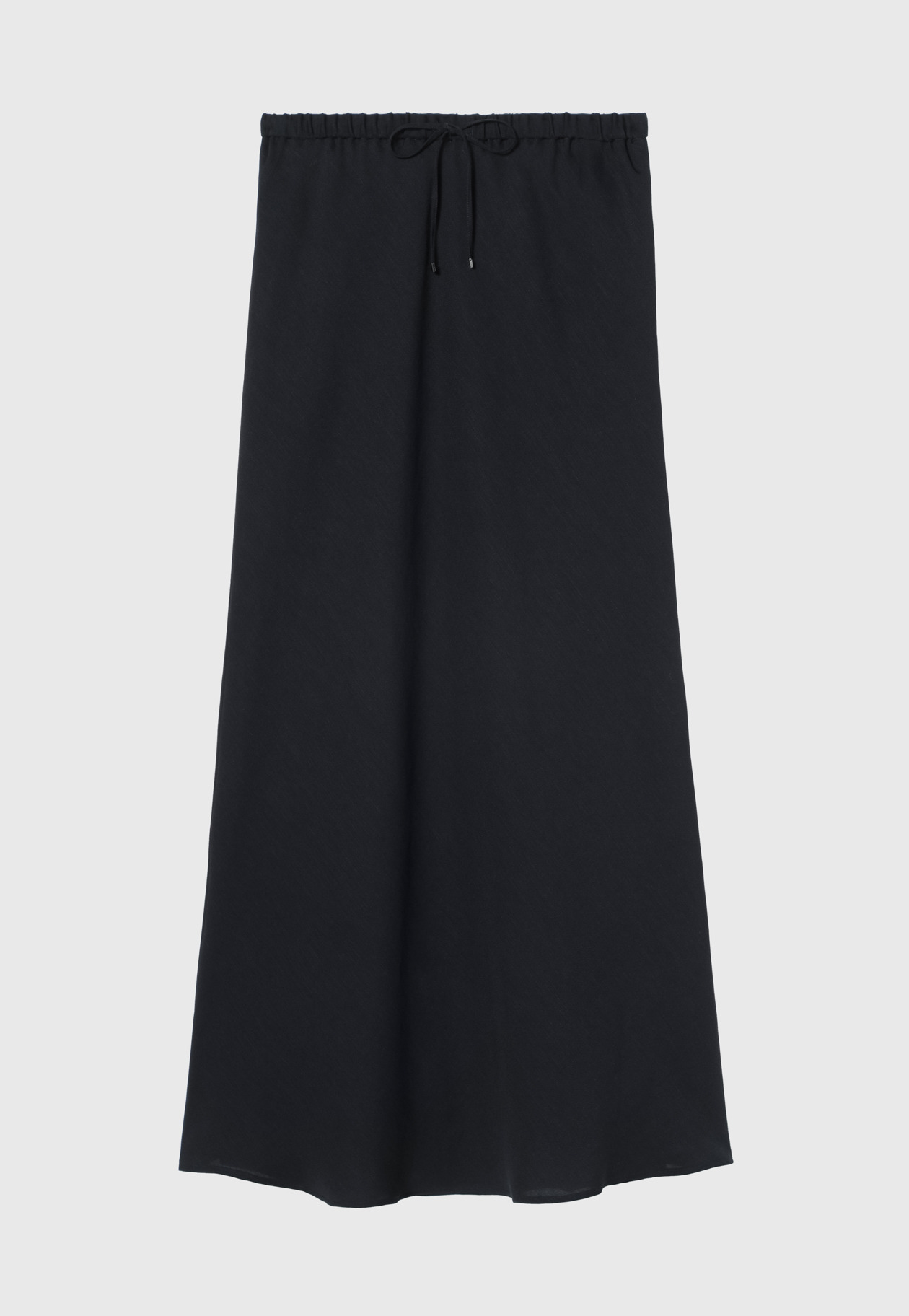 TWILL WASHER BIAS GATHER SKIRT / ツイルワッシャーバイアスギャザースカート 詳細画像 Navy 1