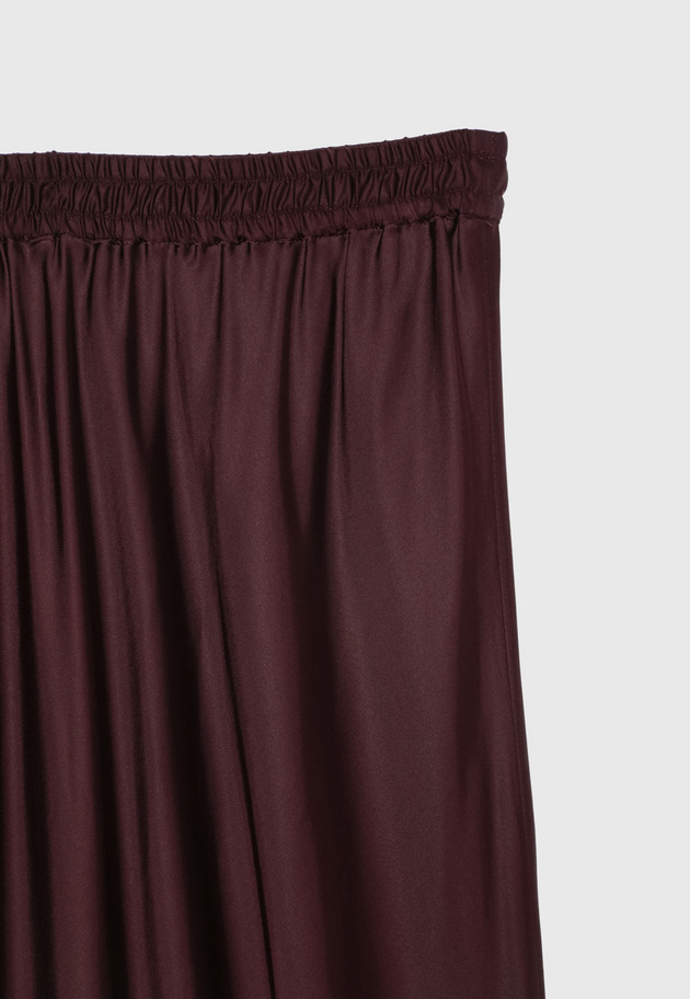 VISCOSE SATIN SKIRT / ヴィスコースサテンスカート 詳細画像 Brd 4