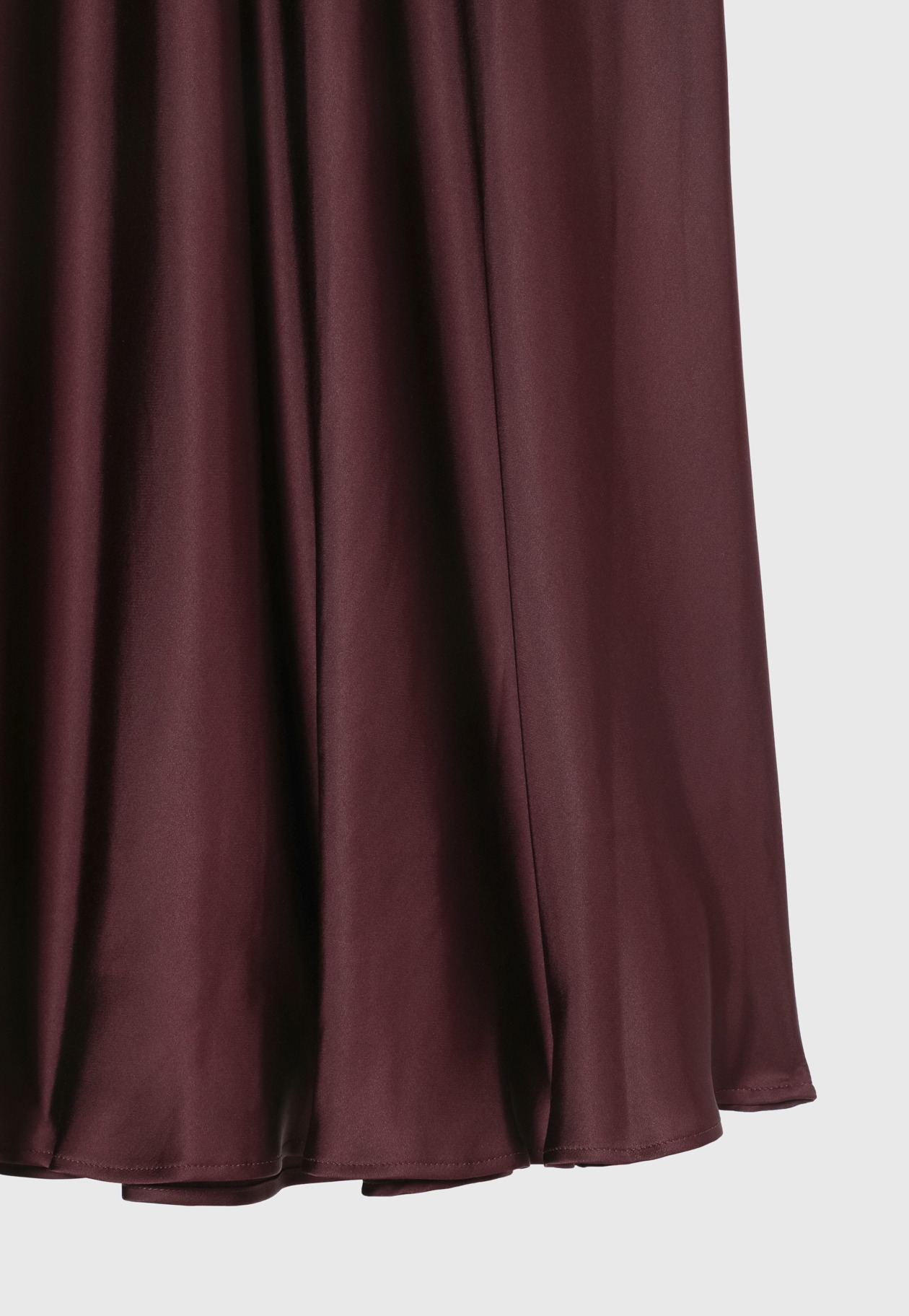 VISCOSE SATIN SKIRT / ヴィスコースサテンスカート 詳細画像 Brd 5