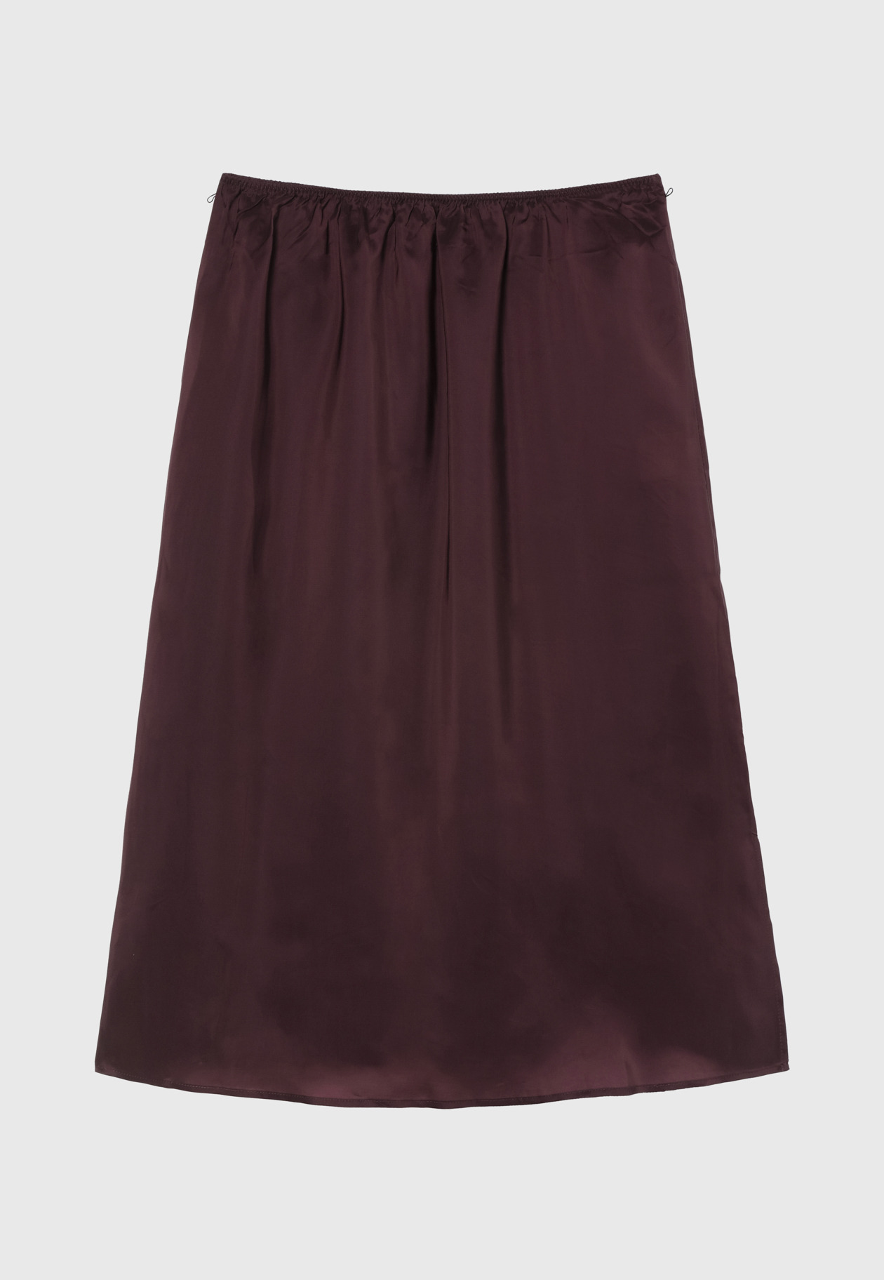 SILK POLYESTER TIERED PLEATS SKIRT / シルクポリエステルティアードプリーツスカート 詳細画像 Brd 3