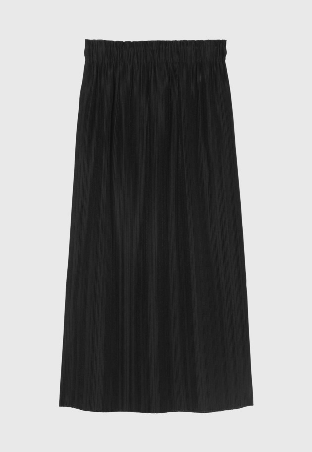 ORGANDY PLEATS SKIRT / オーガンジープリーツスカート 詳細画像 Black 4