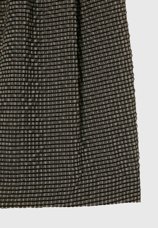 SHEERSUCKER CHECK SKIRT / シアーサッカーチェックスカート 詳細画像 Beige 5