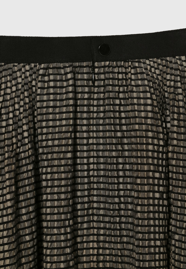 SHEERSUCKER CHECK SKIRT / シアーサッカーチェックスカート 詳細画像 Beige 6