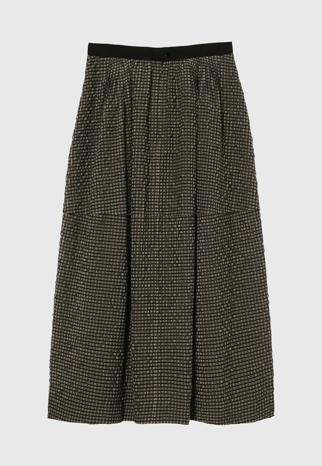 SHEERSUCKER CHECK SKIRT / シアーサッカーチェックスカート 詳細画像 Beige 2