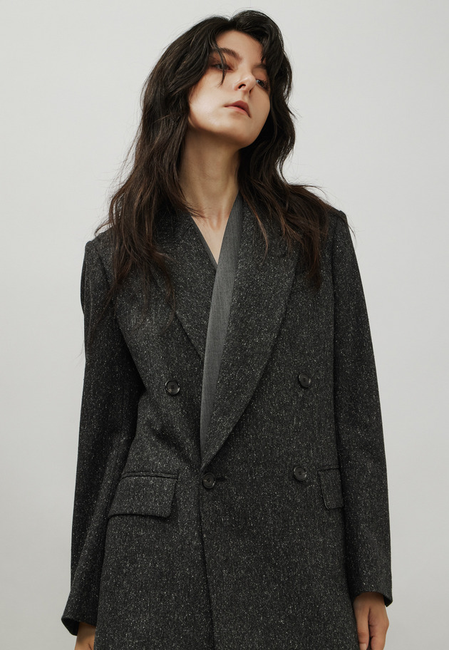 WOOL GABARDINE GILET / ウールギャバジンジレ 詳細画像 Chcl 2