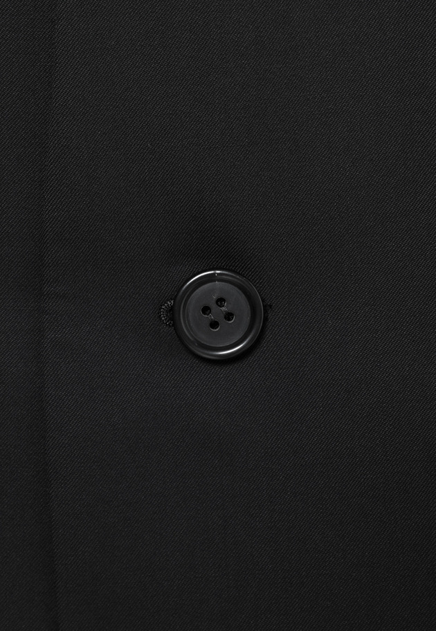 WOOL GABARDINE GILET / ウールギャバジンジレ 詳細画像 Black 2