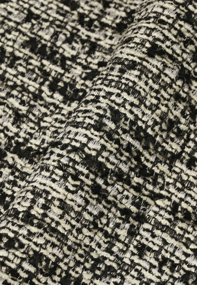 FANCY TWEED CREW NECK GILET / ファンシーツィードクルーネックジレ 詳細画像 Black 13